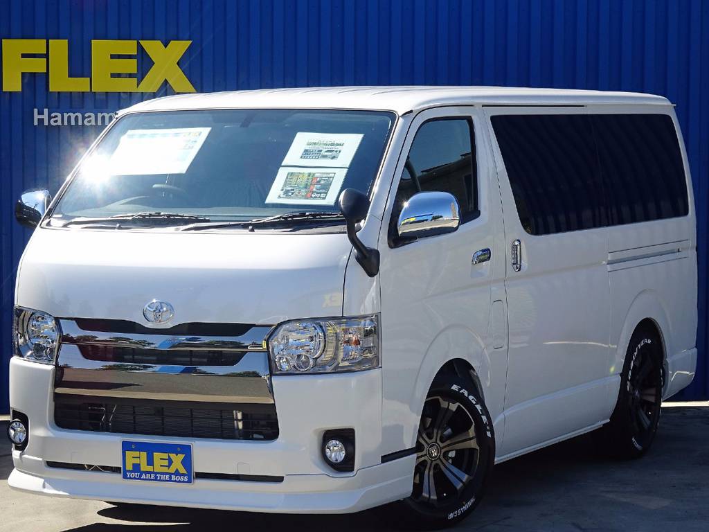 ハイエースＳ－ＧＬ、特別仕様車ダークプライムをカスタム☆