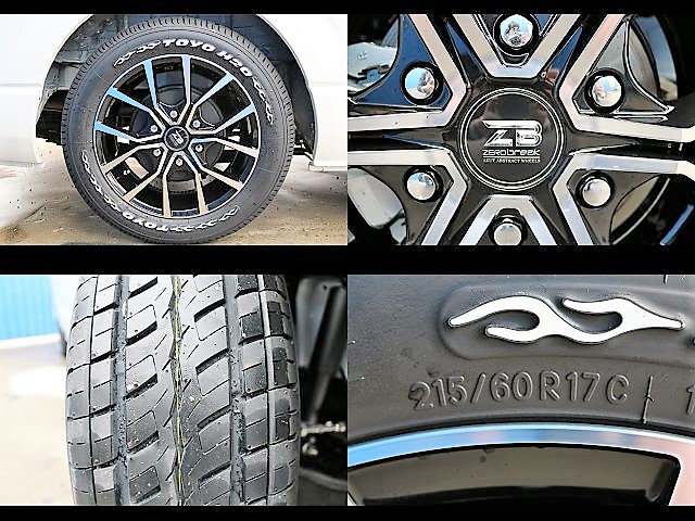 ゼロブレイク１７インチホイール、ＴＯＹＯ・Ｈ２０タイヤ装着☆