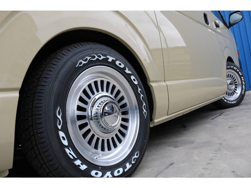 クリムソンＤＥＡＮカリフォルニアホイールにＴＯＹＯのＨ２０タイヤ☆