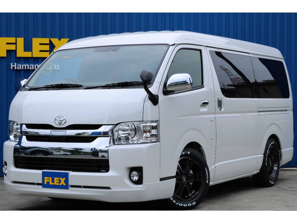 新車ハイエースワゴン、フレックスオリジナル内装架装アレンジＲ１☆