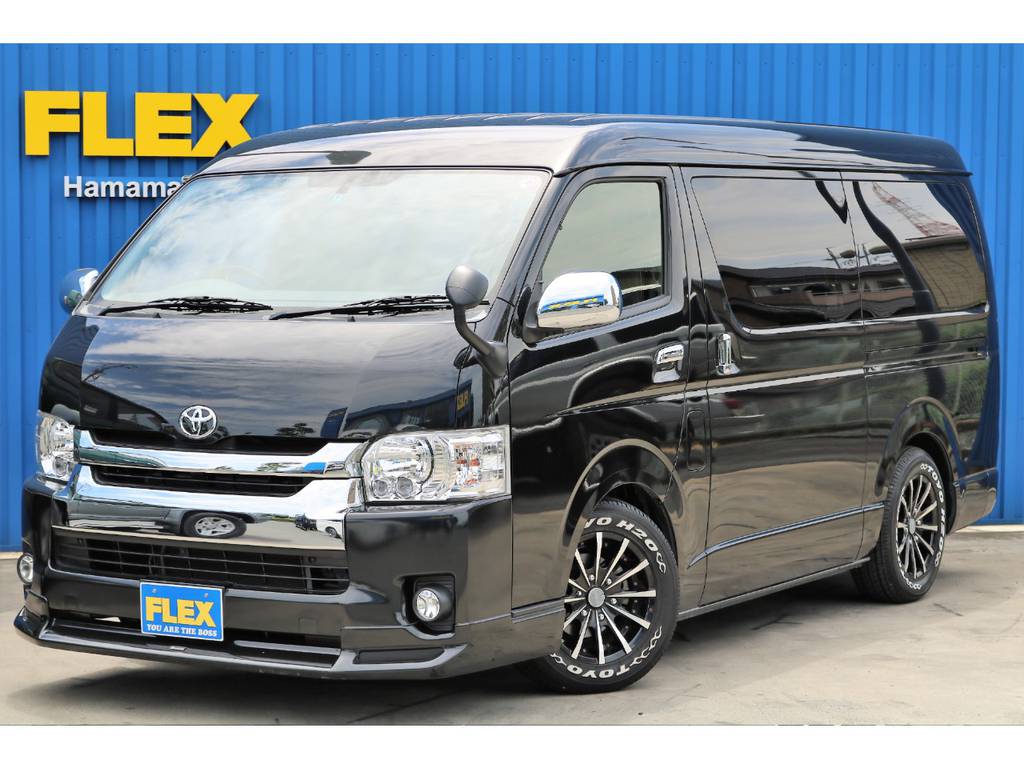 Ｈ２７年ハイエースＷ－ＧＬ、フレックス内装架装アレンジＡ☆