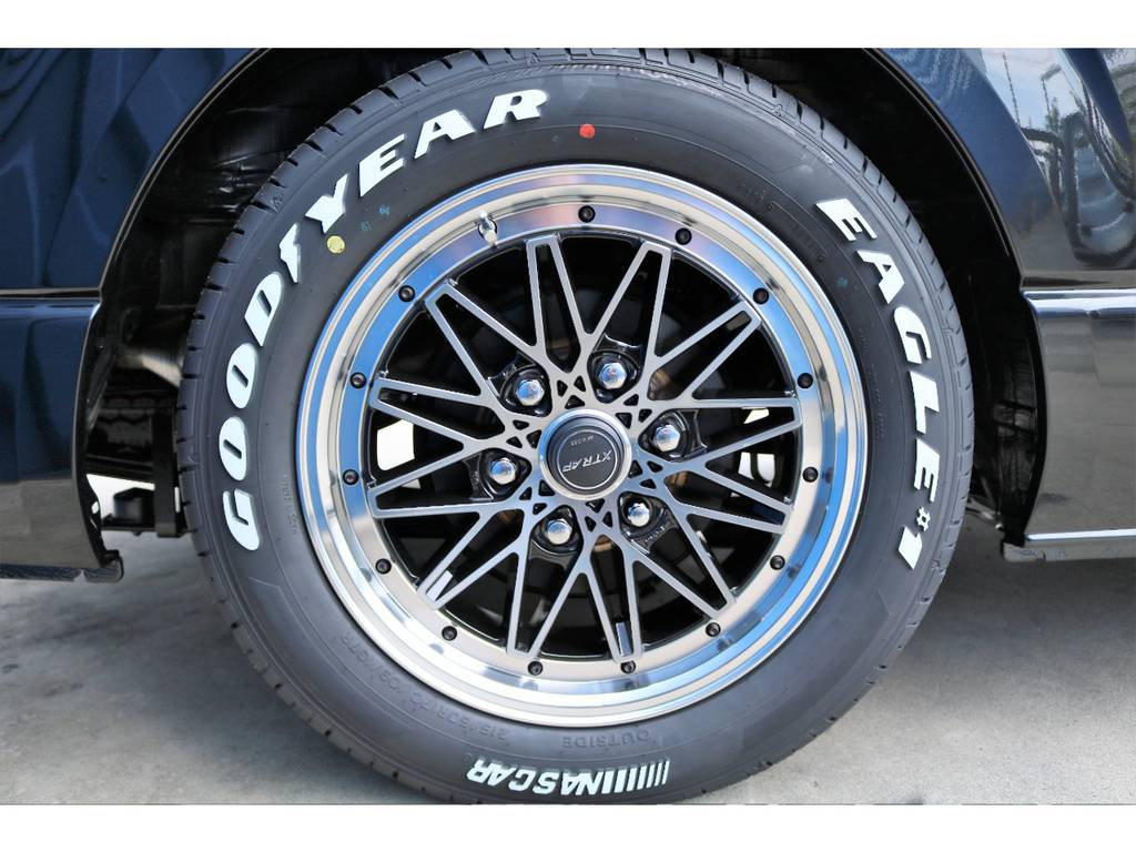 ＷＯＲＫ・Ｘ－ＴＲＡＰホイール、グッドイヤーナスカータイヤ装着☆