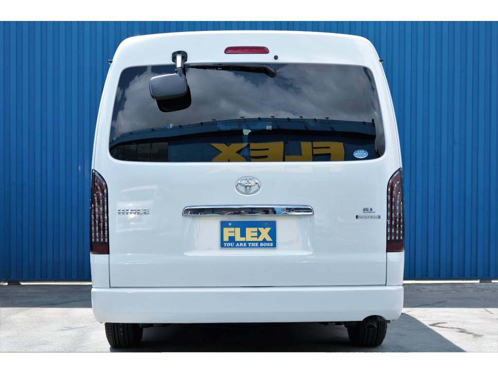 バックカメラも装着済み☆新品ＦＬＥＸ煌テール！！