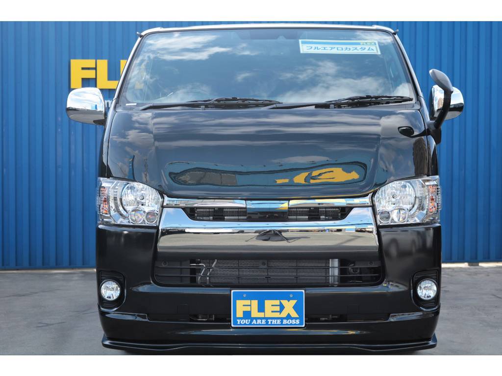 ４１５コブラフルエアロエアロカスタム☆フレックスオリジナルＤｅｌｆｉｎｏＬｉｎｅボンネット☆２インチローダウン☆ＷＯＲＫホイール☆フレックスオリジナル煌テールランプ☆