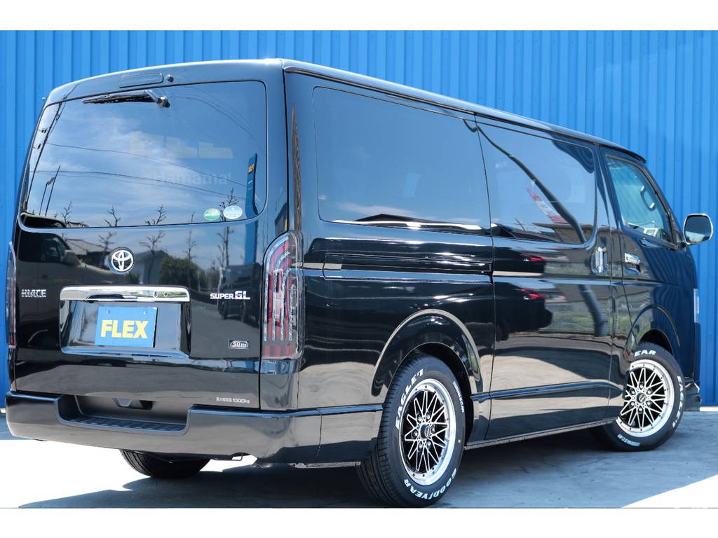 ２インチローダウン、ＷＯＲＫ・Ｘ－ＴＲＡＰ０３ＨＣホイール、フレックス煌きテールランプ、フレックスＤｅｌｆｉｎｏＬｉｎｅスポイラー☆