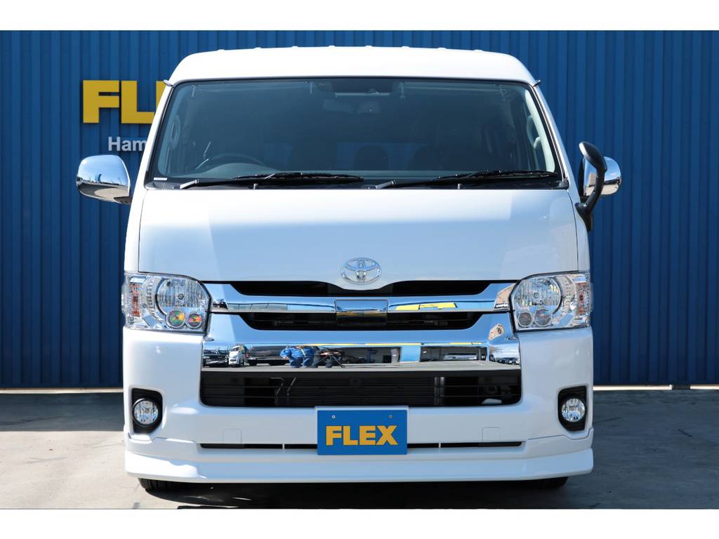 ２インチローダウン施工☆ＦＬＥＸオリジナルＤｅｌｆｉｎｏＬｉｎｅスポイラー☆