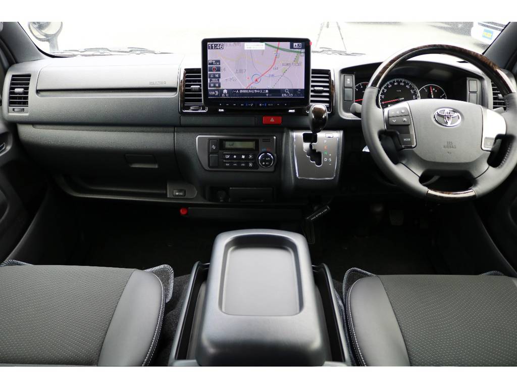 アルパイン大型１１インチナビ、ＥＴＣ、バックカメラナビ連動加工済み☆