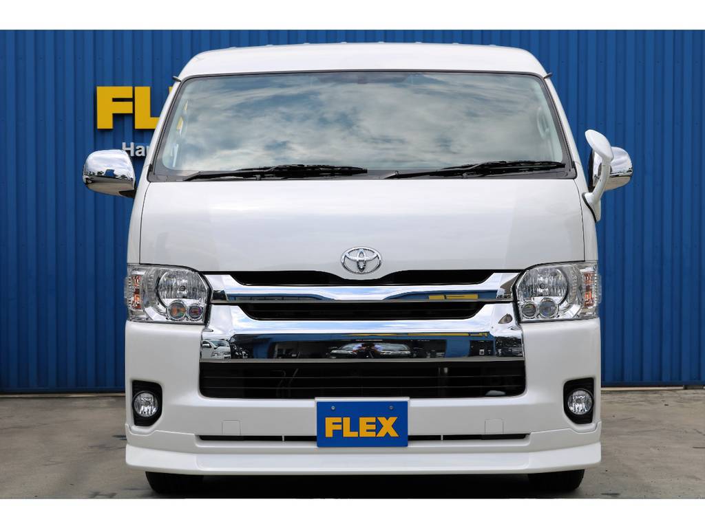 ４ＷＤ、ファインテックツアラー☆１．５インチローダウン施工、フレックスＤｅｌｆｉｎｏＬｉｎｅスポイラー装着☆