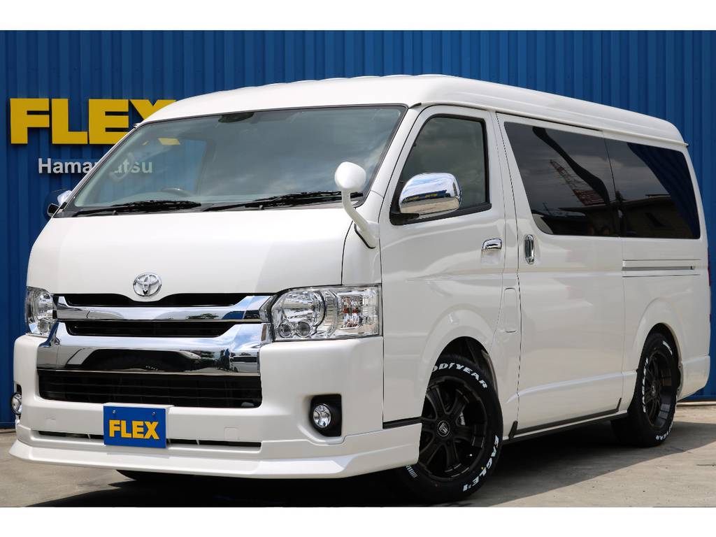 【新春特選車】４WD　ファインテック床張り仕様♪　超プライスダウン！！　お問い合わせはハイエース浜松店まで！　053-473-8808