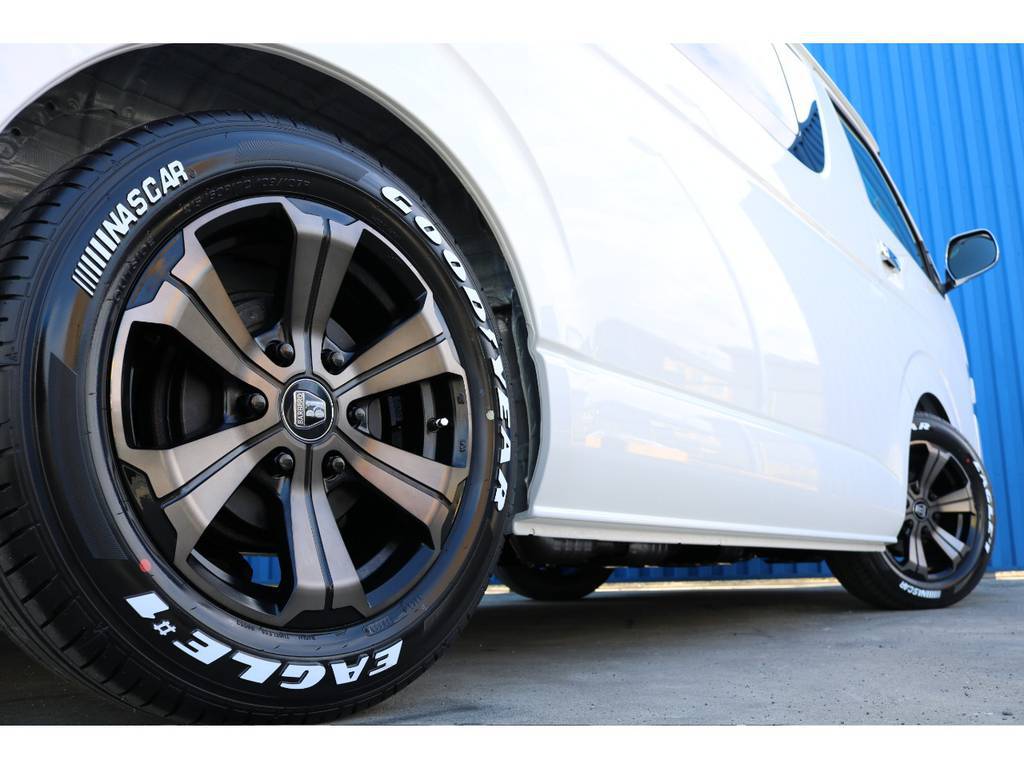 GOODYEARナスカータイヤで相性もバッチリです♪