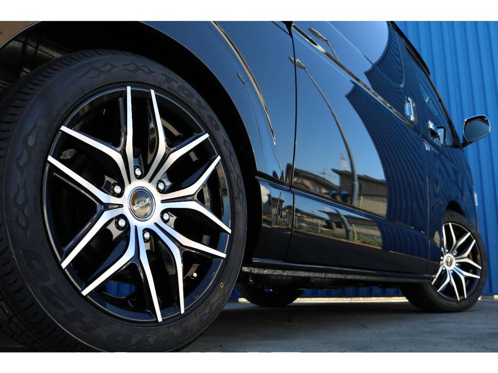 フレックスDelf01ホイール☆ＴＯＹＯ・Ｈ２０タイヤ☆