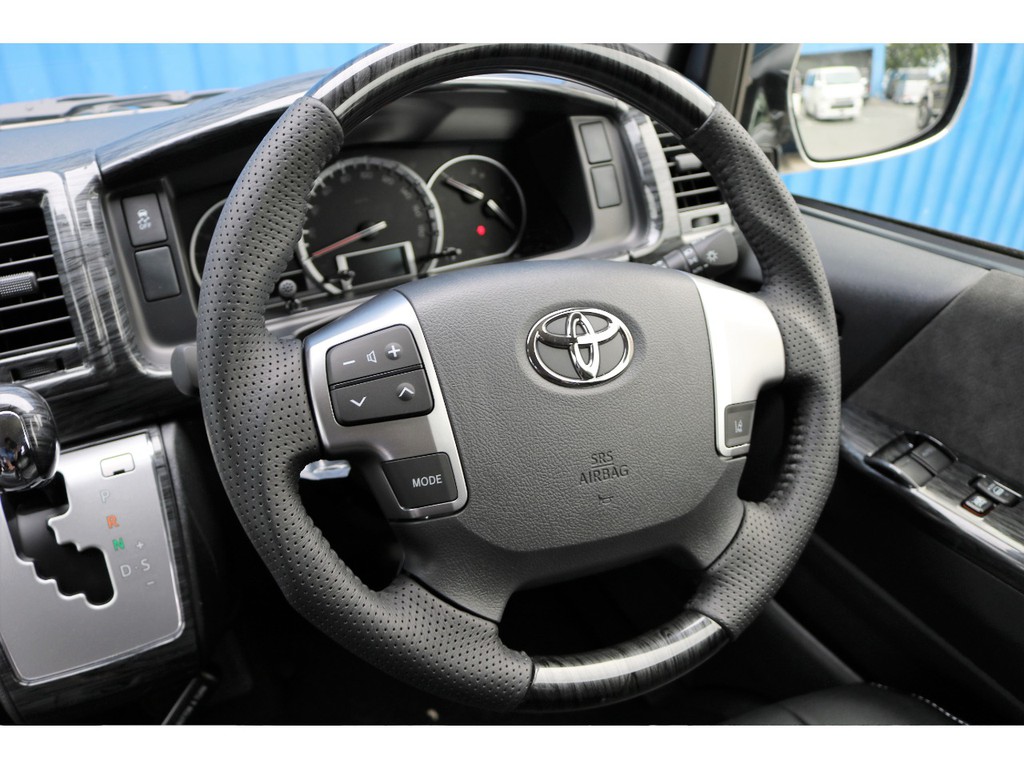 ガングリップステアリング♪長距離の運転も疲れにくい！