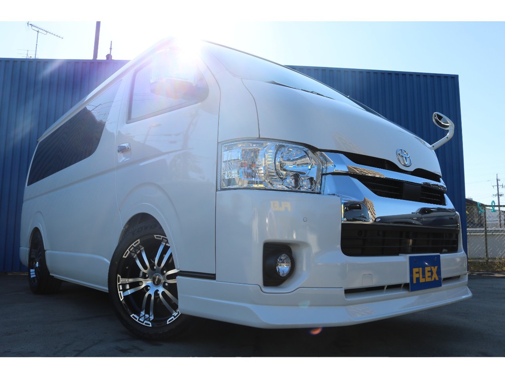 FLEXフロントリップスポイラー装着済み♪