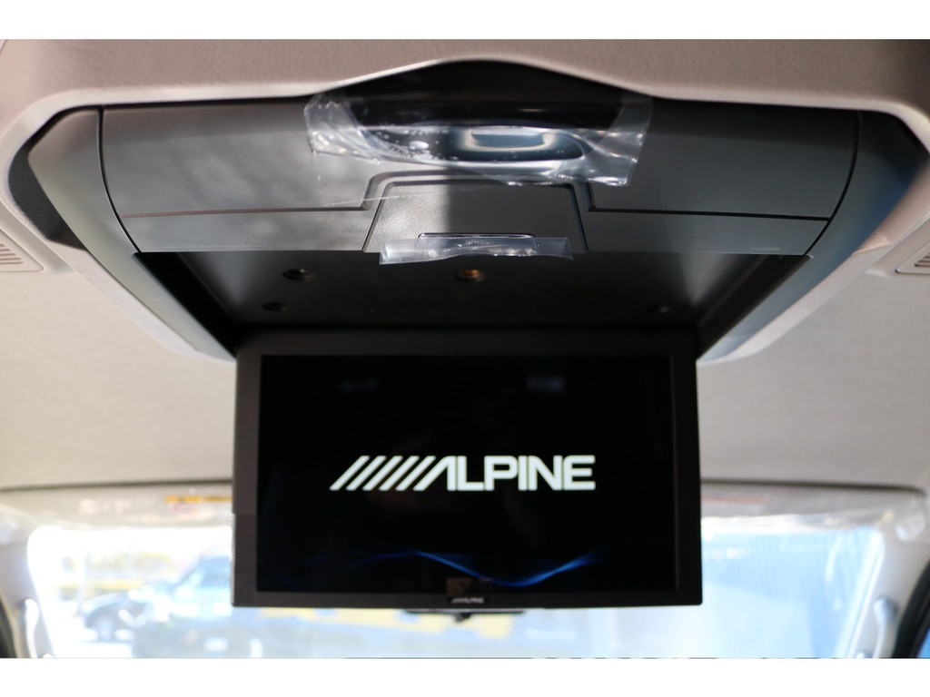 アルパイン１２．８インチ大型フリップダウンモニター♪