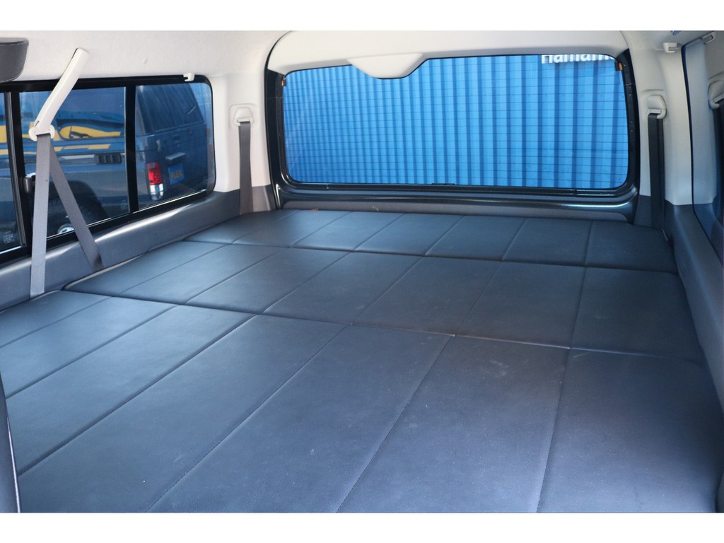 完全フラットなベッドキットなので快適にお過ごし頂けます！