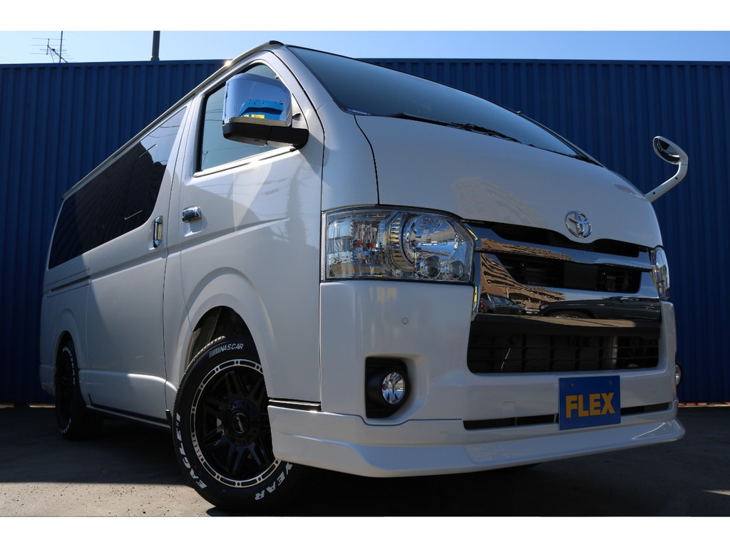 定番カスタマイズ盛り込み済み！　FLEXライトカスタム仕様　ディーゼル４WD完成です♪