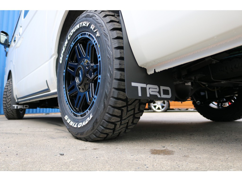 TRDマッドフラップ装着済み♪
