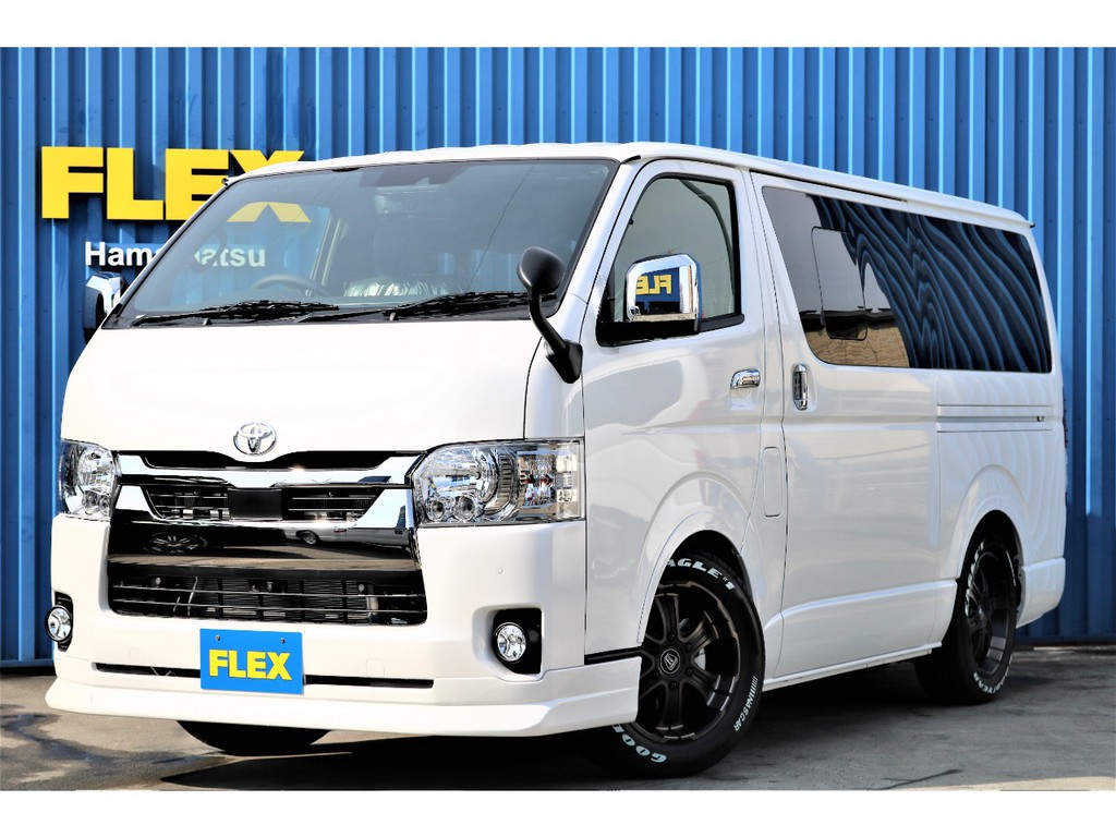 トヨタ ハイエースバン 2 0 スーパーgl ダークプライム ロングボディ 車探しなら中古車 新車の専門店flex フレックス へ