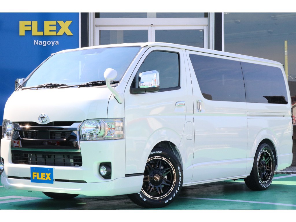 トヨタ ハイエースバン 2 0 スーパーgl ダークプライム ロングボディ 車探しなら中古車 新車の専門店flex フレックス へ