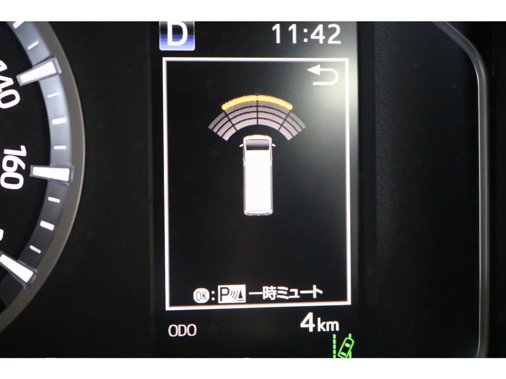 前後ソナー（インテリジェントクリアランスソナー）も完備してます♪