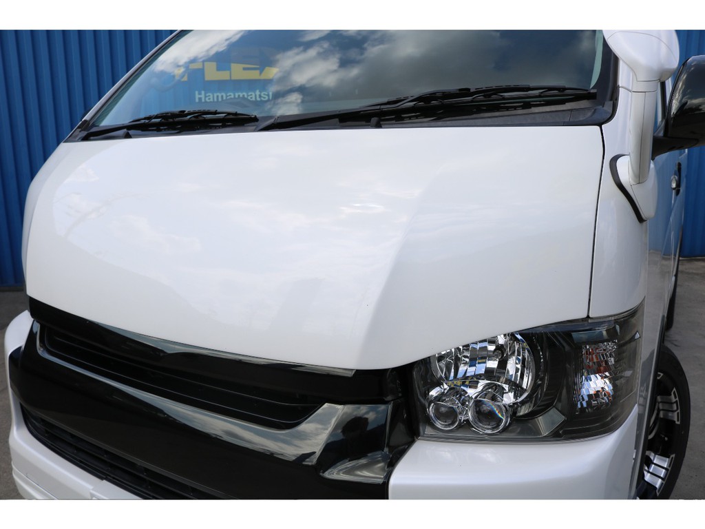 Ｂｙ２ボンネット、各メッキ部をクロームメッキ塗装済み☆