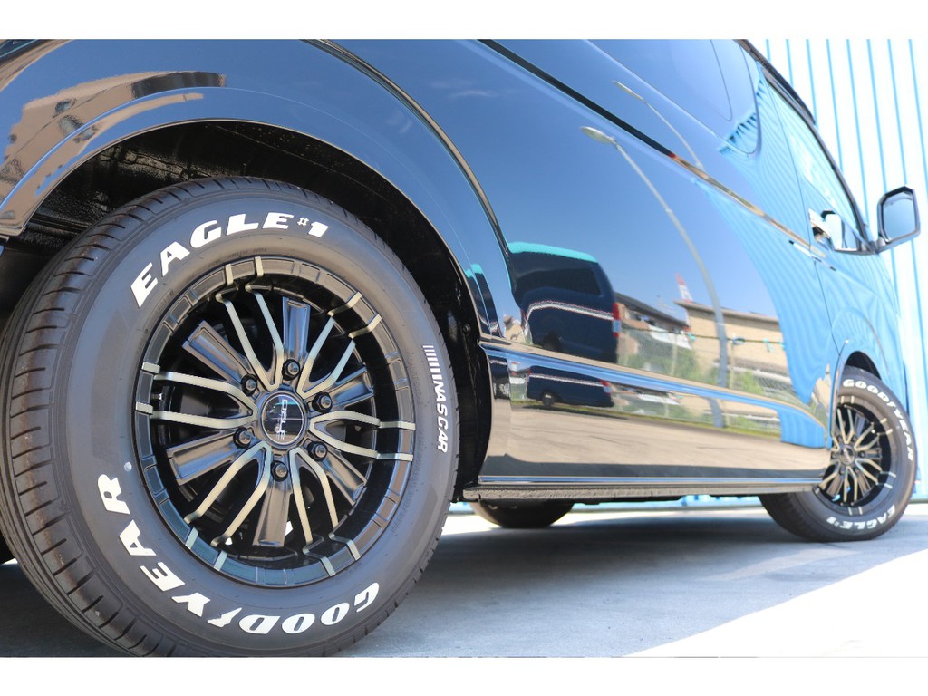 ＦＬＥＸオリジナルＭＦ０１ホイールとグッドイヤーナスカータイヤの組み合わせ♪