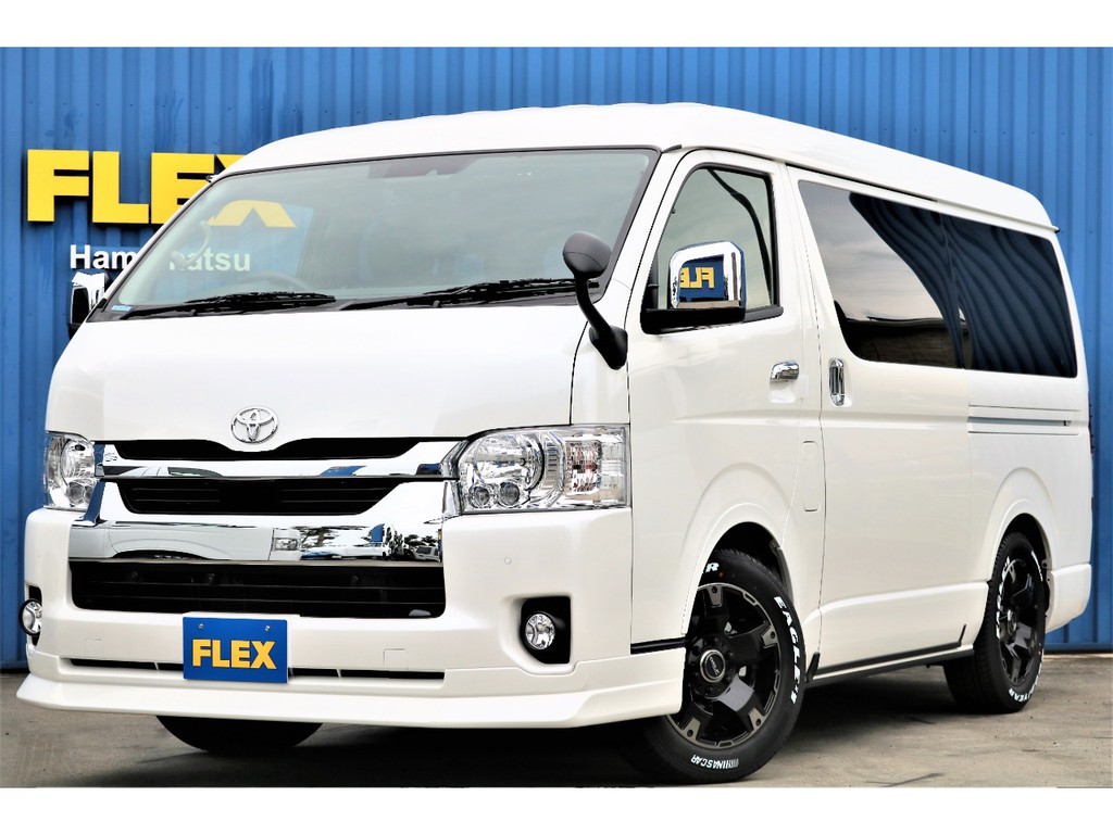 ６型　ハイエースワゴン　ＦＬＥＸオリジナル内装架装Ｖｅｒ１♪ベットキット、テーブル、車中泊可能☆
