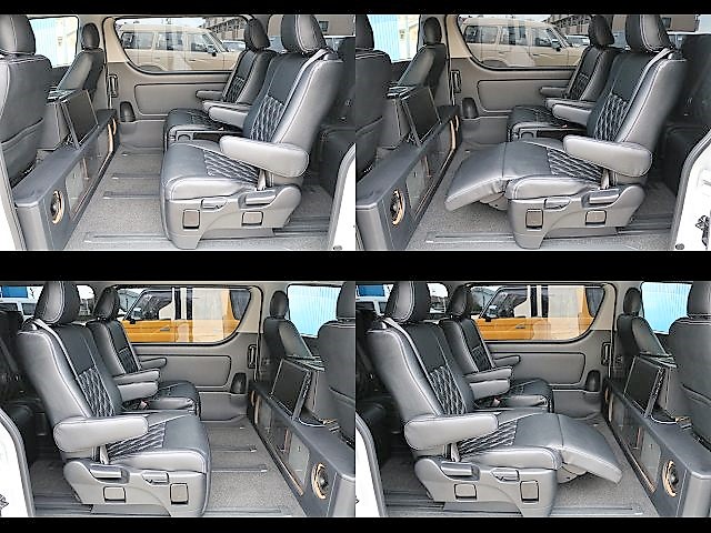 スライドレール、オットマン機能付きアルファードシート☆