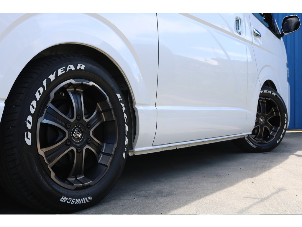 ＦＬＥＸオリジナルバルベロＷ－ＤＥＥＰＳホイール♪グッドイヤーナスカータイヤとの組み合わせ☆