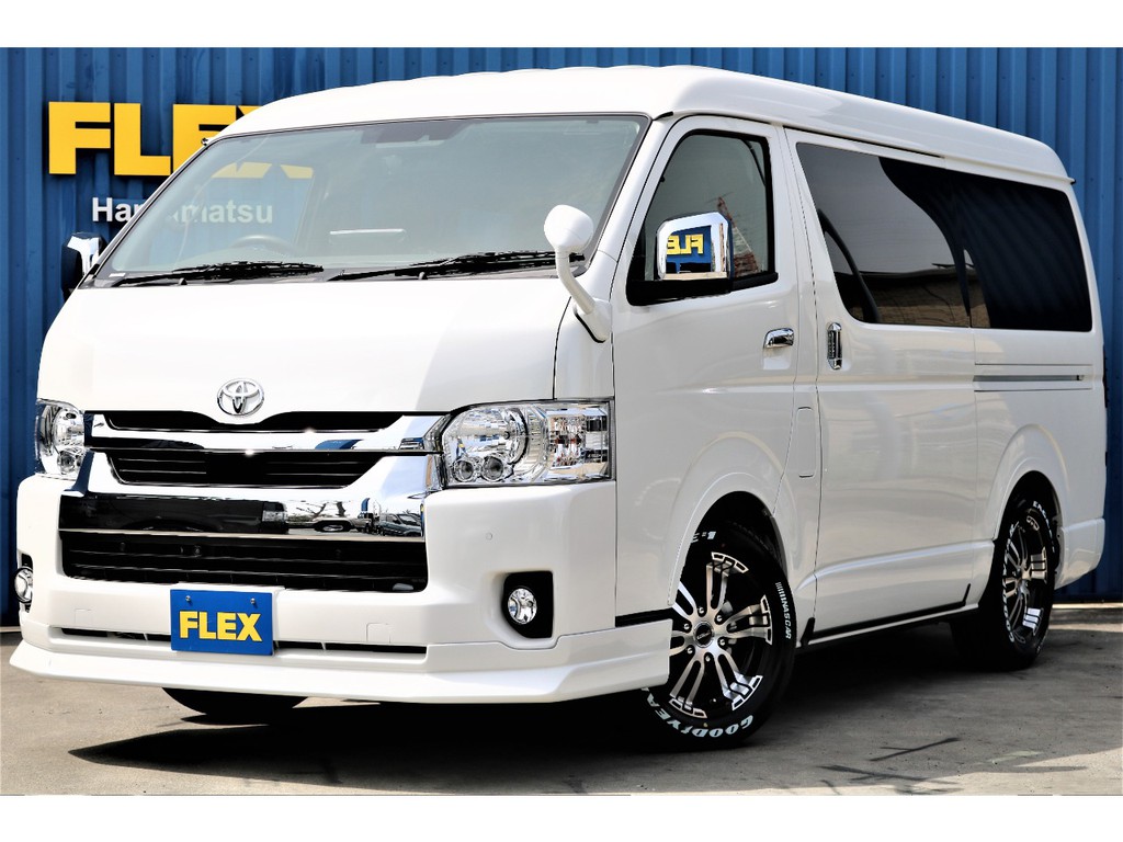 新車ワゴン１０人乗り　ＦＬＥＸオリジナルＶｅｒ１内装架装♪