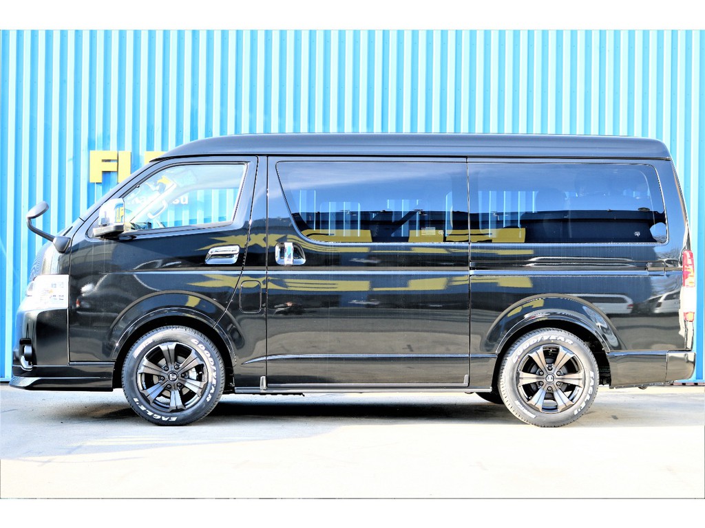 1.5インチローダウン、ＦＬＥＸアーバングランデホイール、グッドイヤーナスカータイヤ、ＦＬＥＸオーバーフェンダー、ＦＬＥＸフロントスポイラー♪