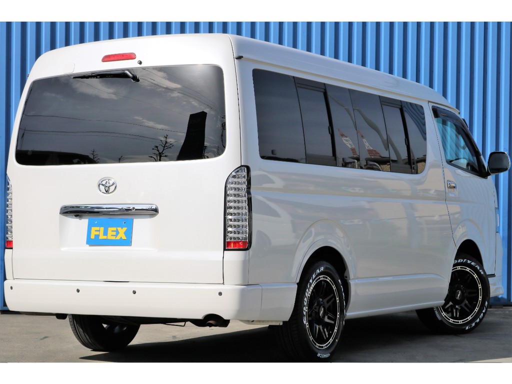 ＦＬＥＸフロントスポイラー、ＦＬＥＸオーバーフェンダー、ＦＬＥＸホイールＤＥＬＦ０４、グッドイヤーナスカータイヤ、LＥＤテールランプ♪