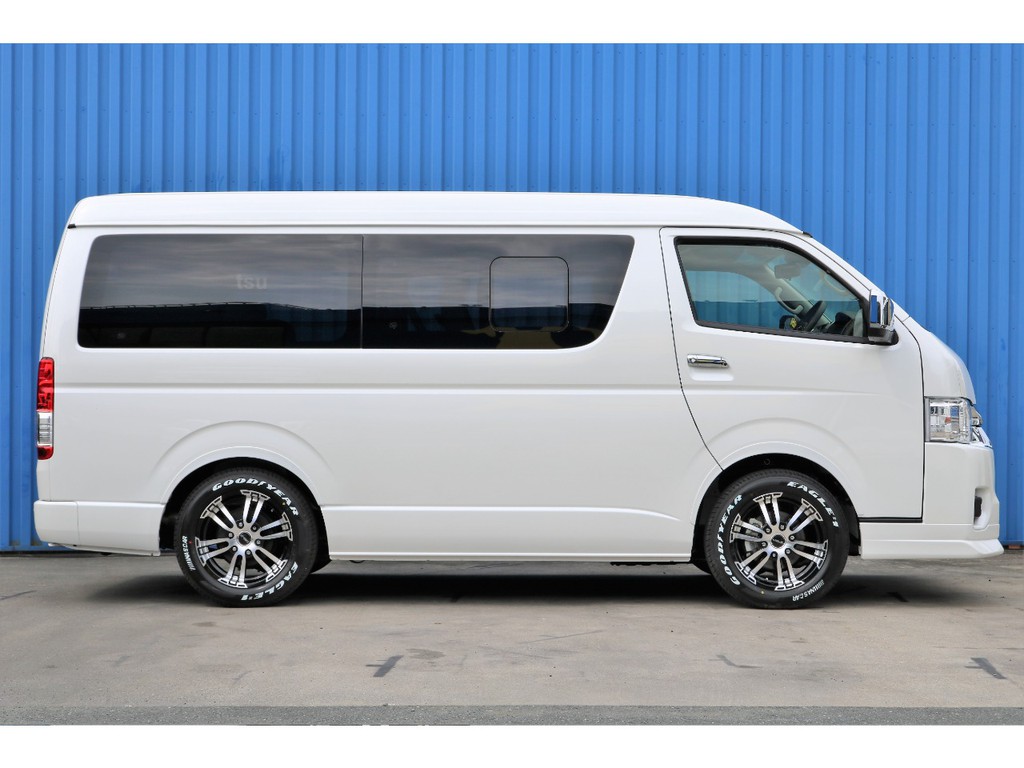 １．５インチローダウン、ＦＬＥＸオーバーフェンダー、ＦＬＥＸホイールＤＥＬＦ０２、グッドイヤーナスカータイヤ、ＦＬＥＸフロントスポイラー♪