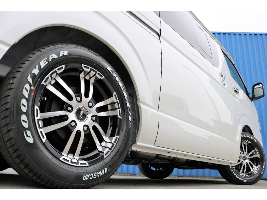 ＦＬＥＸホイールＤＥＬＦ０２、グッドイヤーナスカータイヤ♪