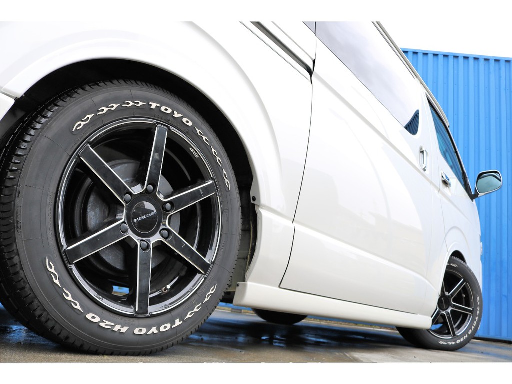 ４１５コブラ、バットラッカーＳＤー６ホイールにＴＯＹＯ・Ｈ２０タイヤ♪