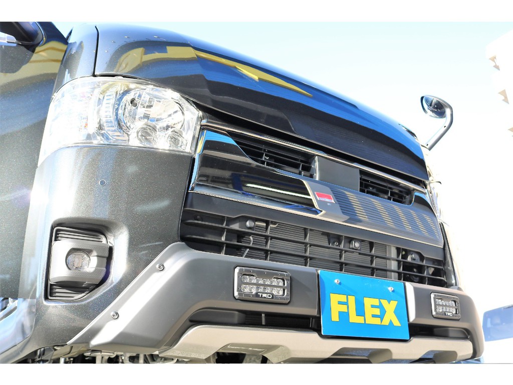 ＴＲＤフロントスポイラーＬＥＤ付き、４１５コブラＢｙ２ボンネット♪