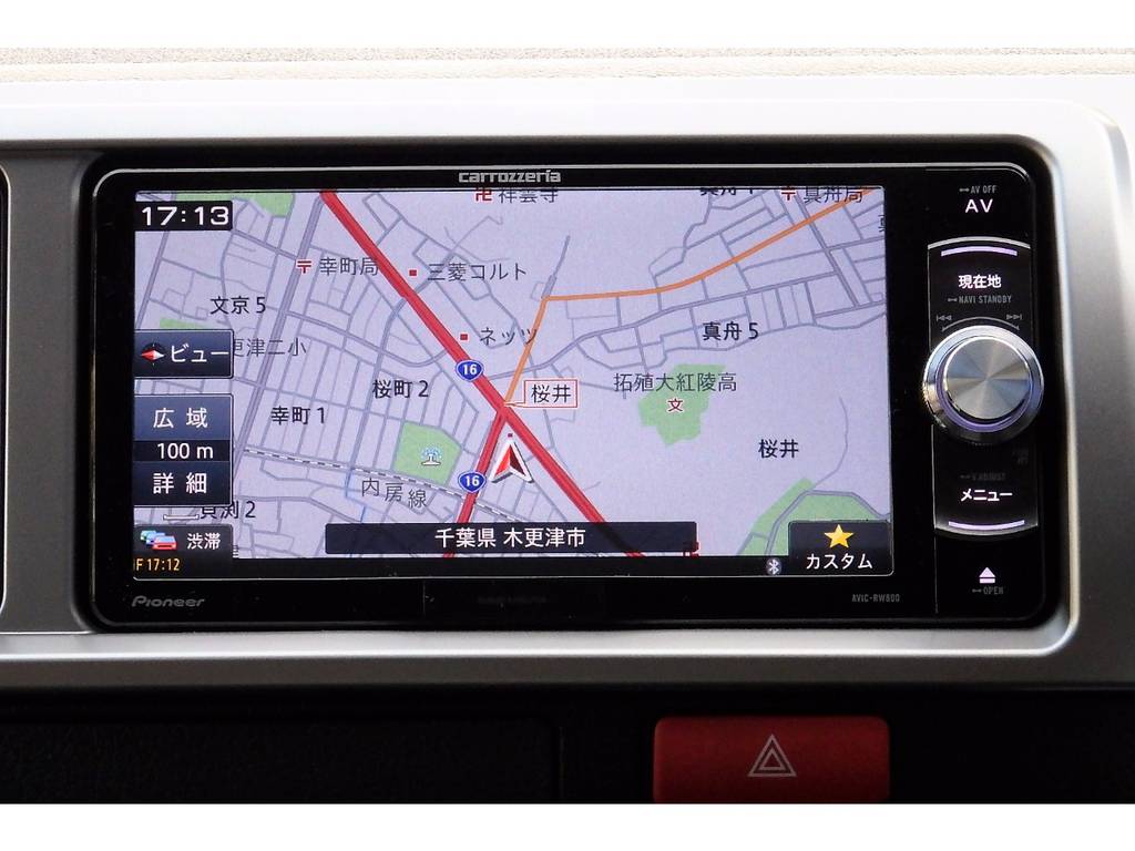 カロッツェリア 新品ＳＤナビ！　地デジはもちろん、ＤＶＤ再生やブルートゥースを通じて音楽を楽しむことができます♪