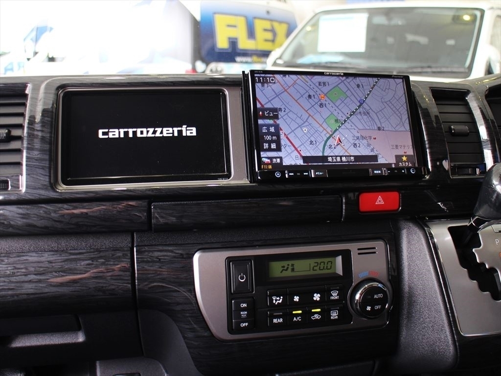【ALFLEX　VISTA2段ベット内装架装】新車ハイエースW－GLパール2WD　当店は内装だけでは気が済まない！！内外装フル一見の価値有！