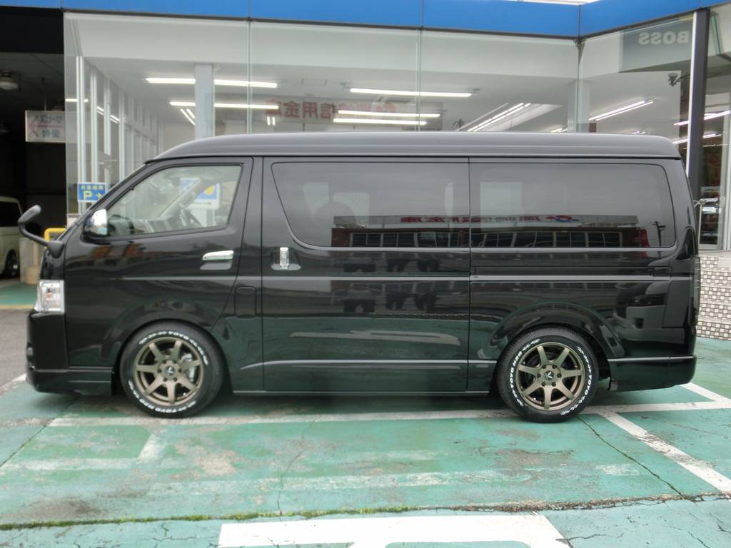 前後薄型バンプストップラバー装着済！