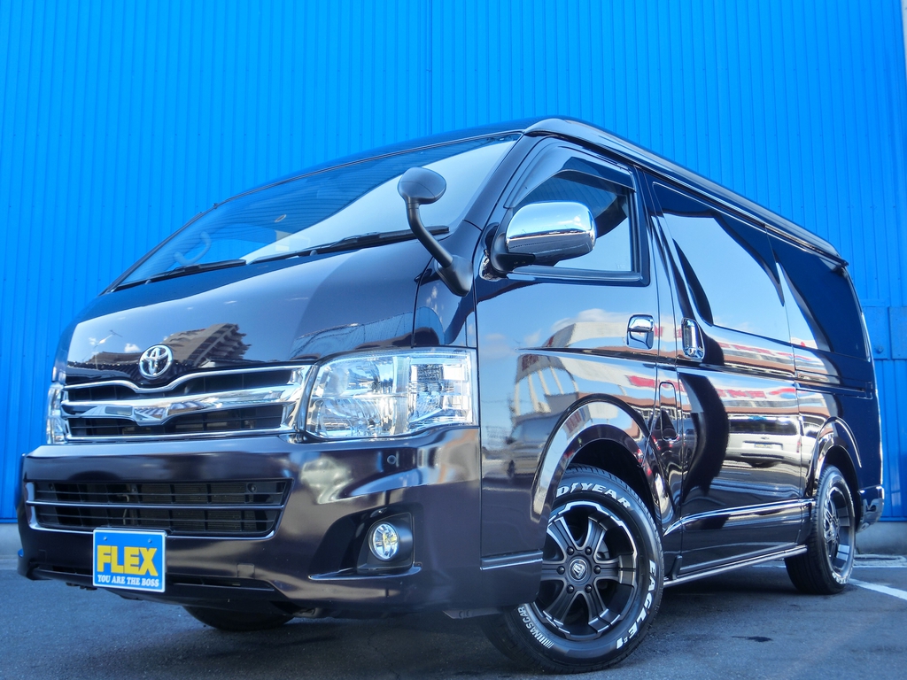 ワイドバンディーゼル２ＷＤ　3型限定車プライムセレクション紫登場!ハイエースバン　ワイドスーパーＧＬ　紫ディーゼル☆