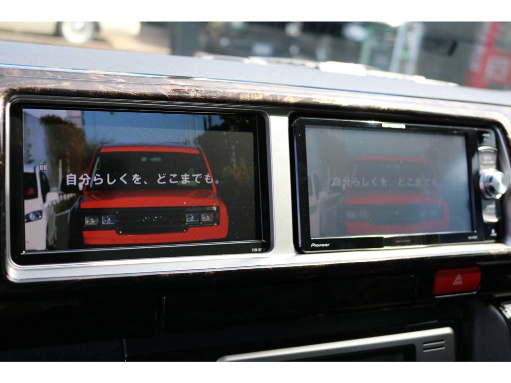 パイオニア製ＳＤナビ・サブモニター装備♪