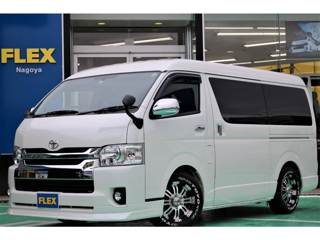 ４型ワイドバン・３Ｌディーゼルターボ入庫♪全国的にも数が少ないベース車両になります！！