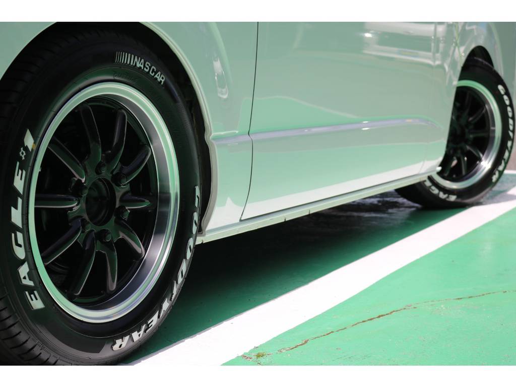 新品ナスカータイヤ装備♪