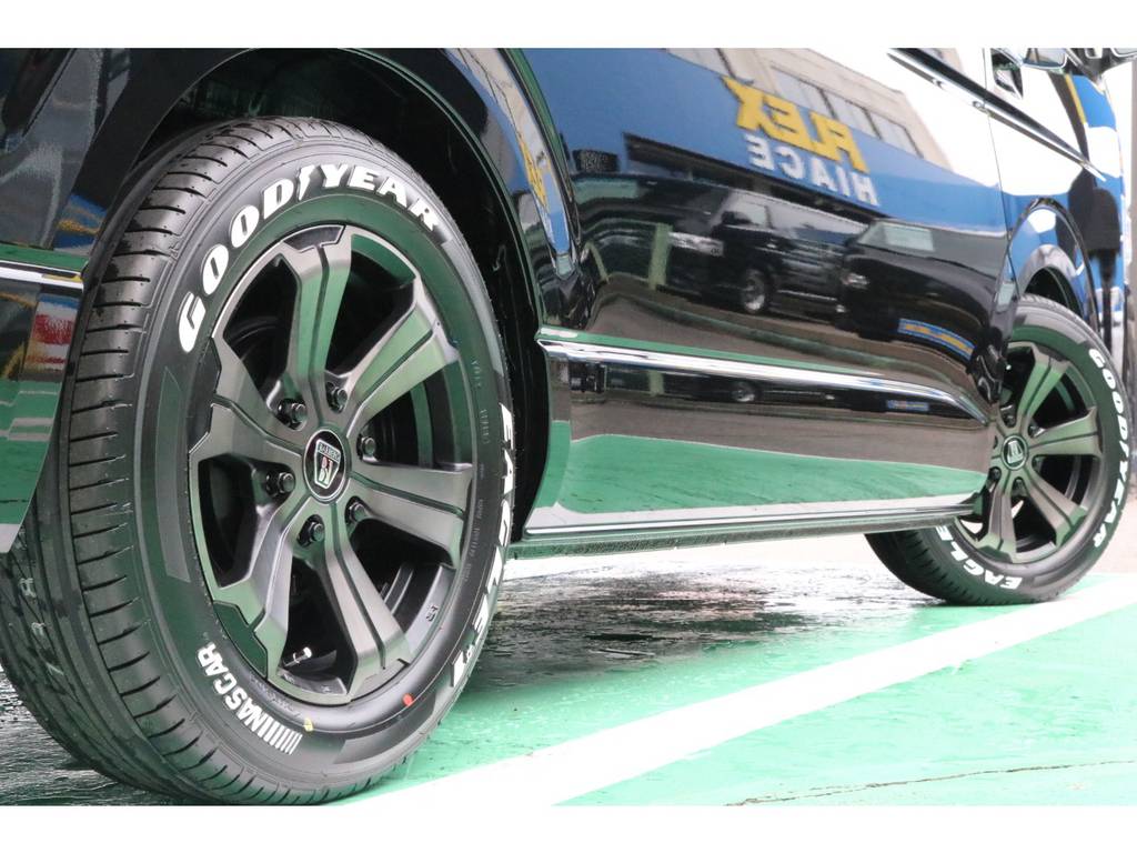 車検対応のタイヤ・ホイールセット♪