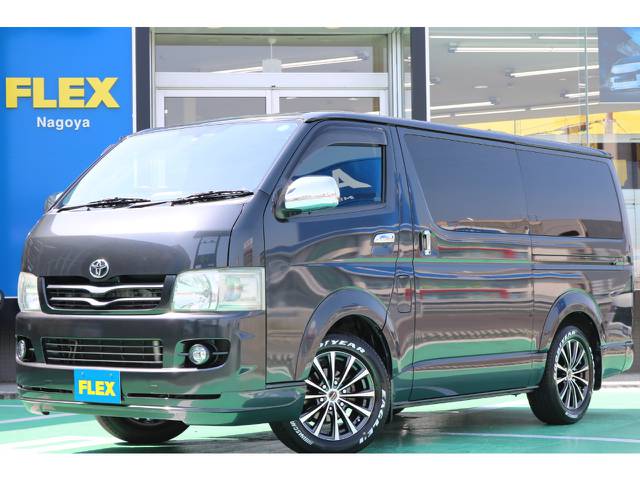 ハイエースバン・ディーゼル・３ナンバー乗用変更車両入庫♪