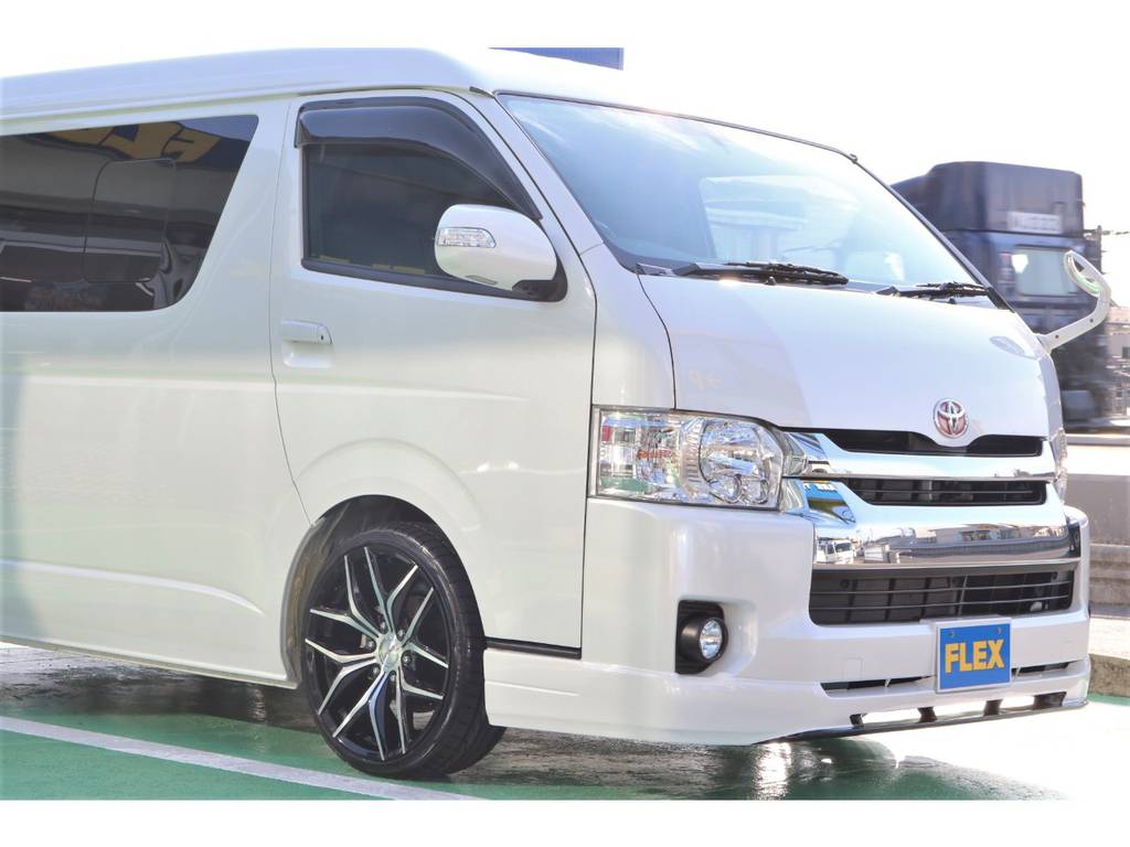 新品ＦＬＥＸオリジナルＶｅｒ２フロントスポイラー♪