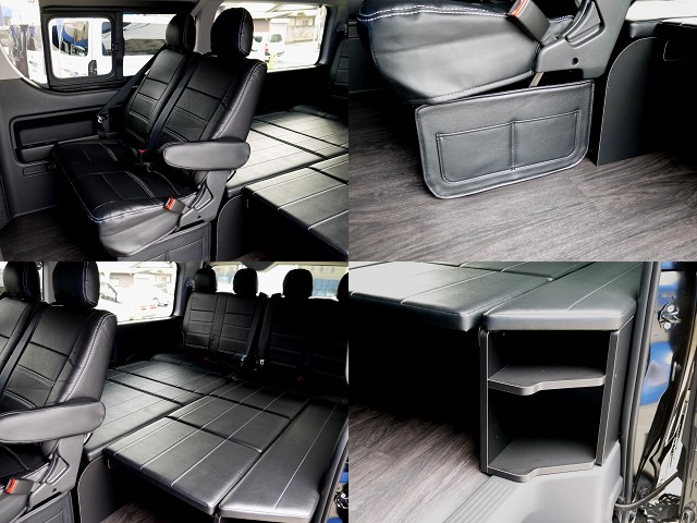 車中泊可能なシートアレンジ♪