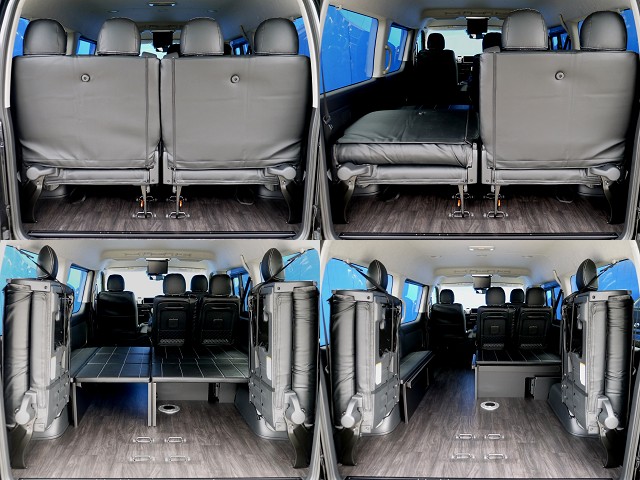 お荷物もたくさん載せることもできます♪