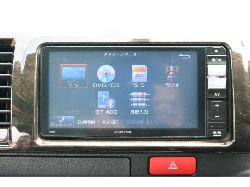 ＡＬＰＡＩＮ製ＳＤナビゲーション♪