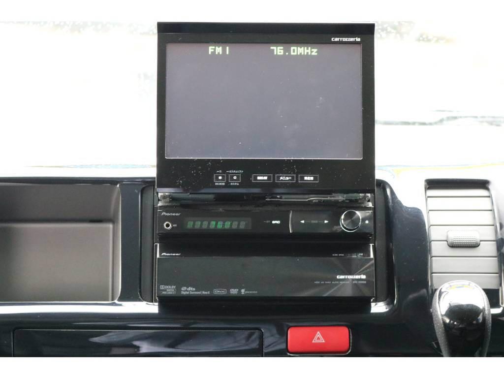 パイオニア製ナビゲーション装備♪